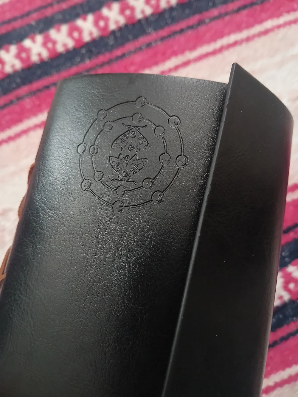 Leather Writing Wrap Travel Journal  Outdoorsy Pendants Spiral Blank
